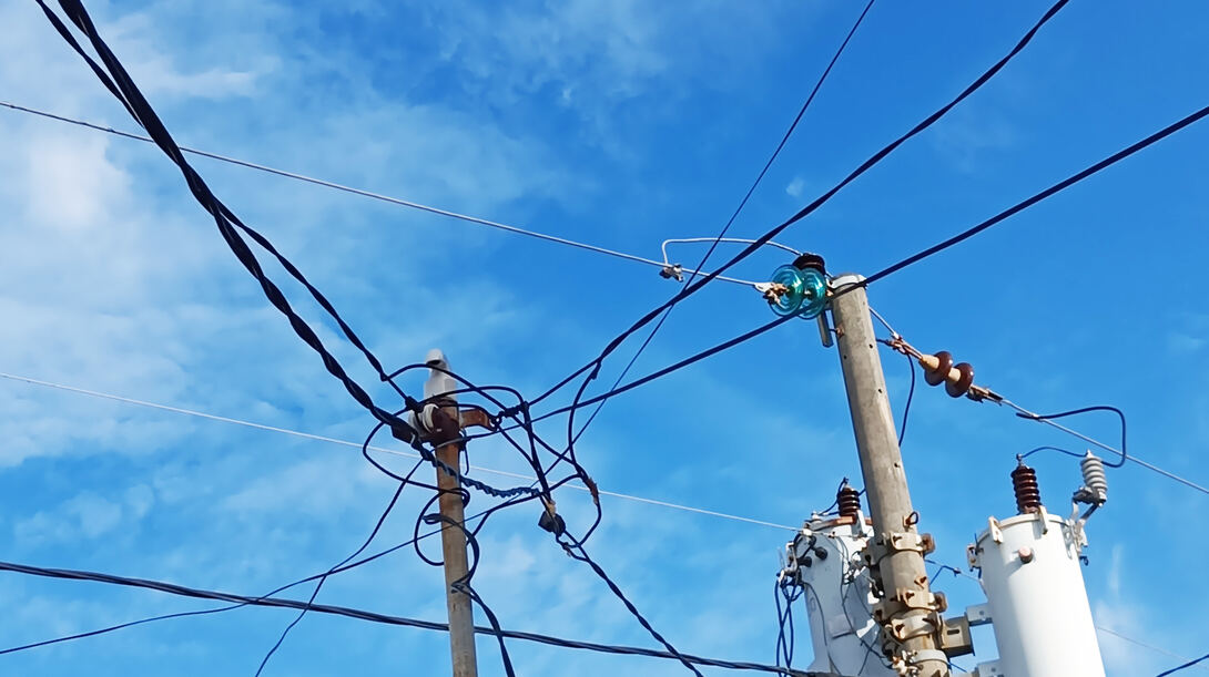 Private Power Pole Installation work on Bayview